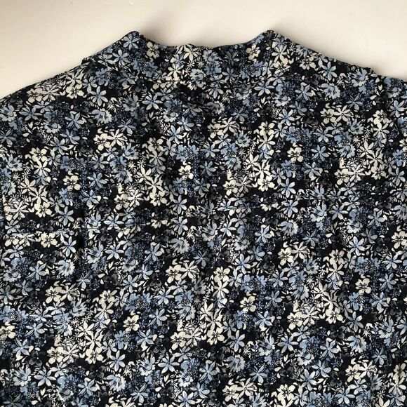 Karen Kane Floral Print Long Sleeve Blouse Pullover V Neck Shirt Small NWT - Picture 13 of 13